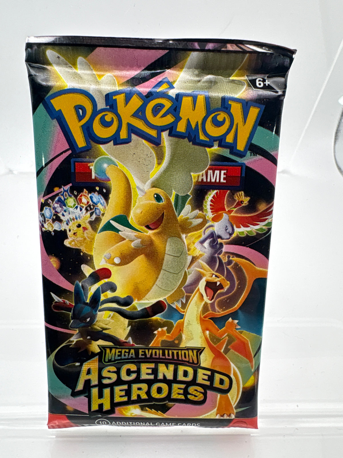 Pokémon TCG Mega Evolution: Ascended Heroes Booster Pack – Factory Sealed – 10 Cards