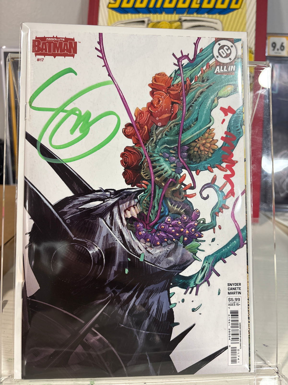 Absolute Batman #17 Eric Canete Variant – Signed Scott Snyder & Eric Canete