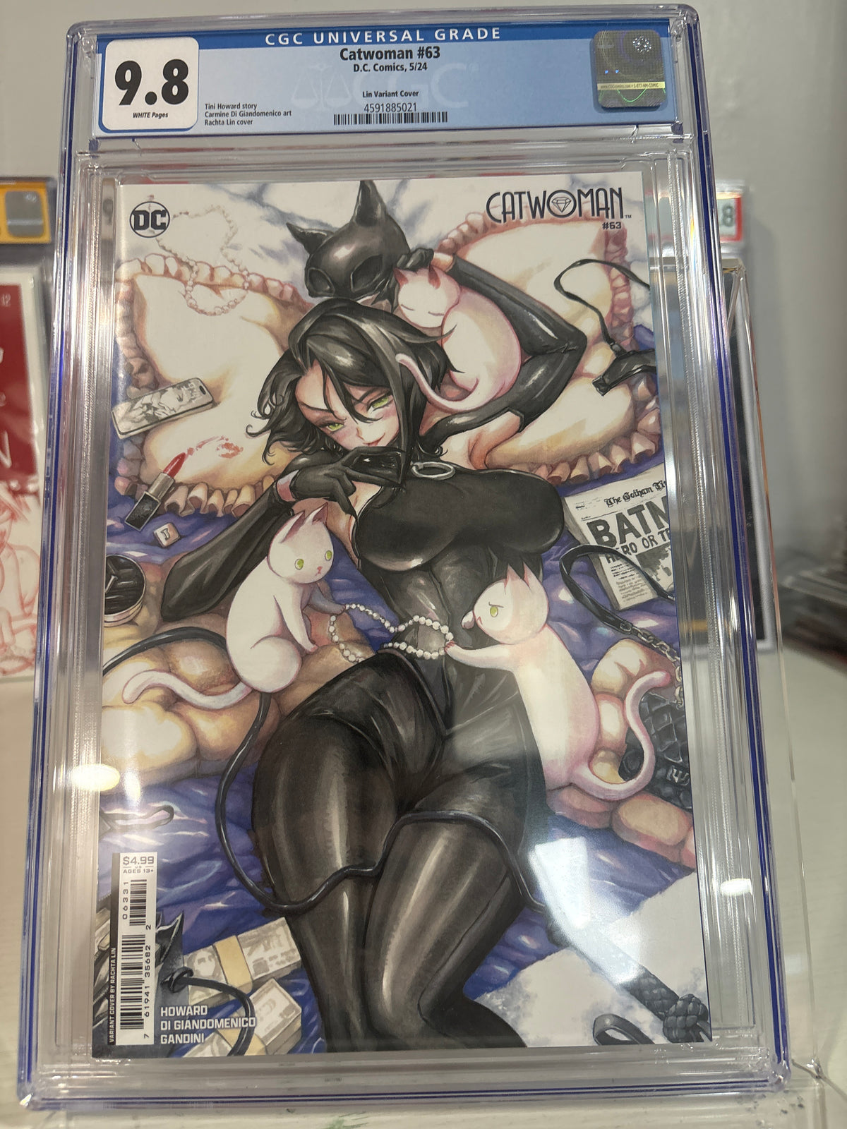 Catwoman #63 Rachta Lin Variant CGC 9.8 – DC Comics 2024