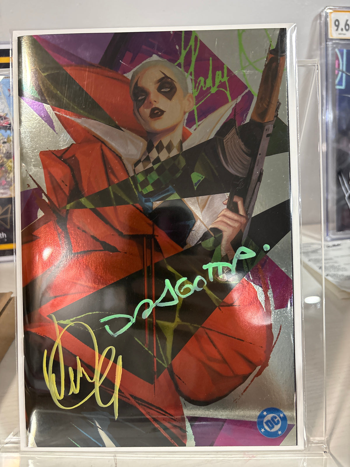 Absolute Batman #22 MujuMonster SDCC Variant Signed Dragotta & Dell’Edera + COA