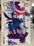Civil War: Unmasked #1 – Rose Besch Variant – Signed by Rose Besch