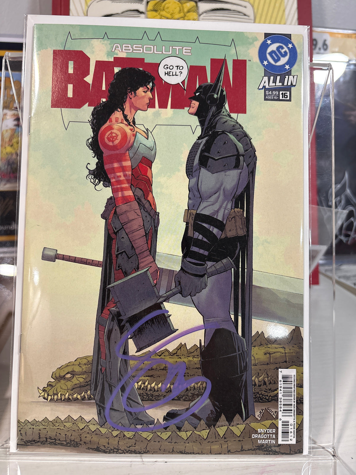 Absolute Batman #16 2nd Print Nick Dragotta Variant – Signed by Nick Dragotta