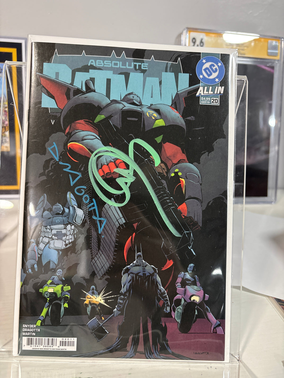 Absolute Batman #20 1st Print Cover A Signed Snyder & Dragotta + COA