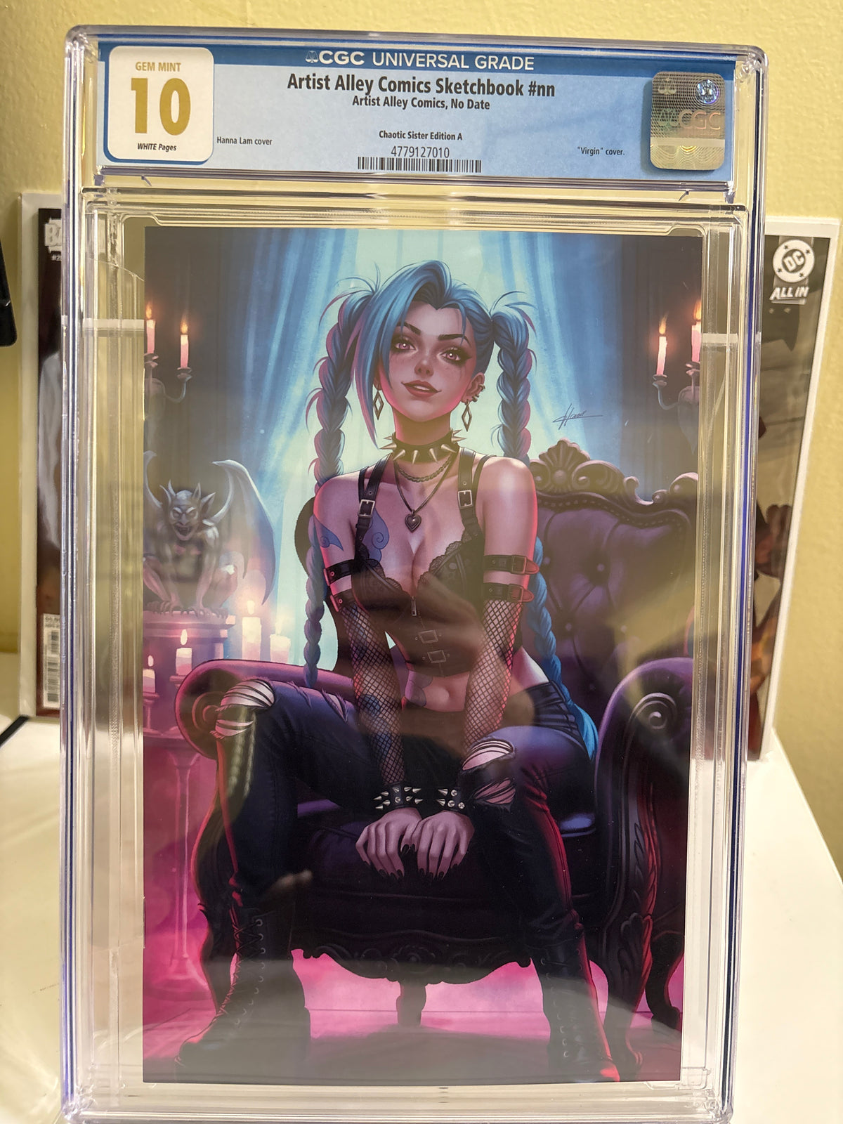 Artist Alley Comics Sketchbook #nn CGC 10 – Hanna Lam Chaotic Sister Edition A Virgin Cover