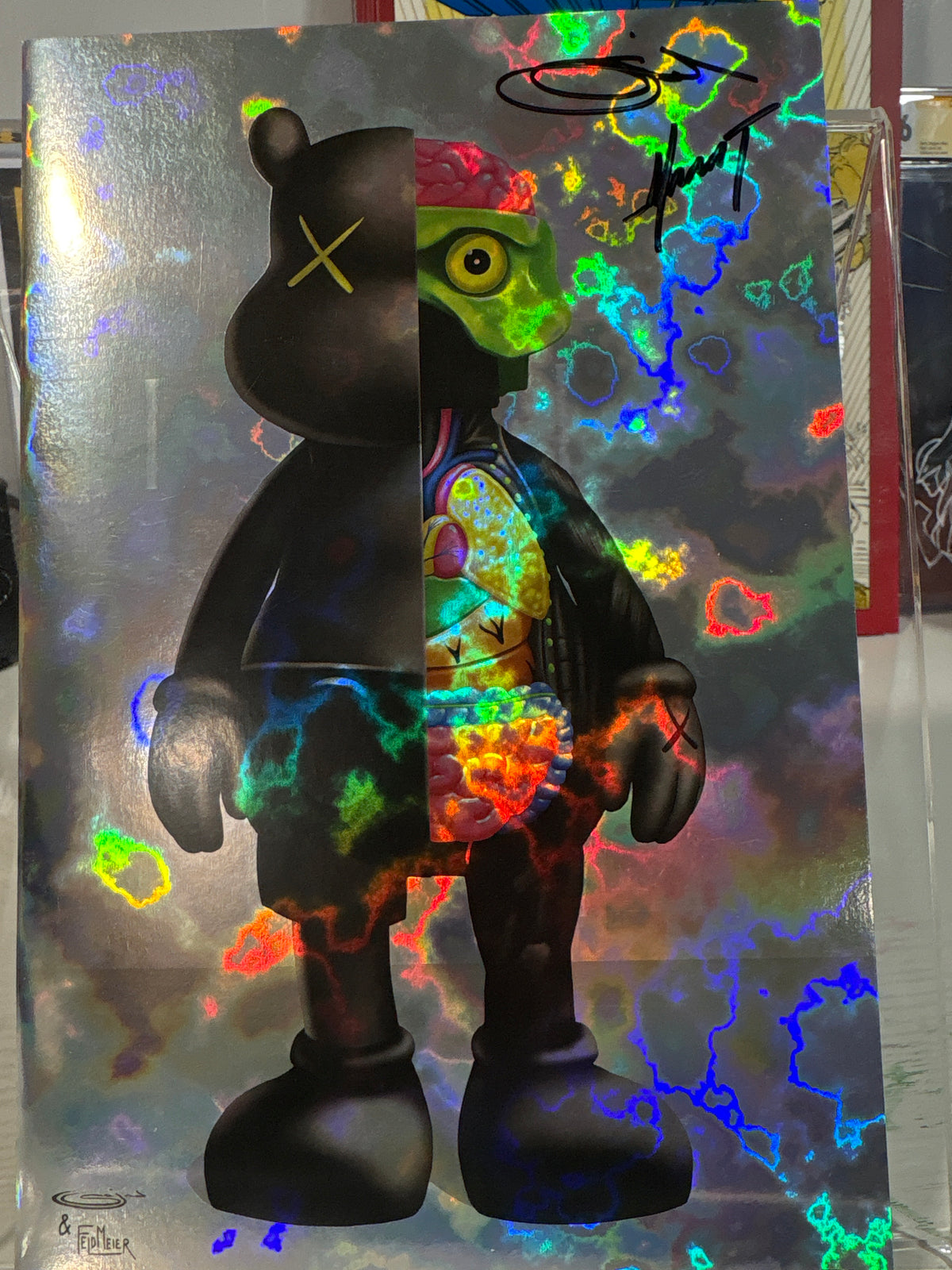 Do You Pooh? Sajad Shah Magma Foil AP1 Signed Shah & Marat Mychaels
