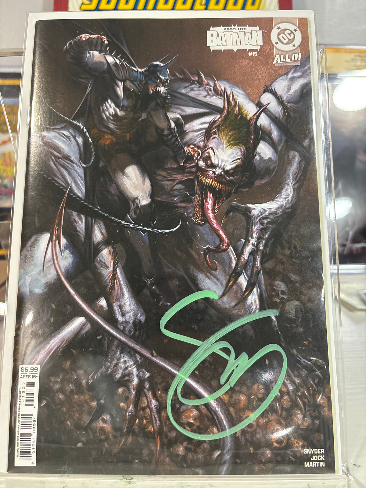 Absolute Batman #15 Dell’Otto Variant – Signed by Scott Snyder