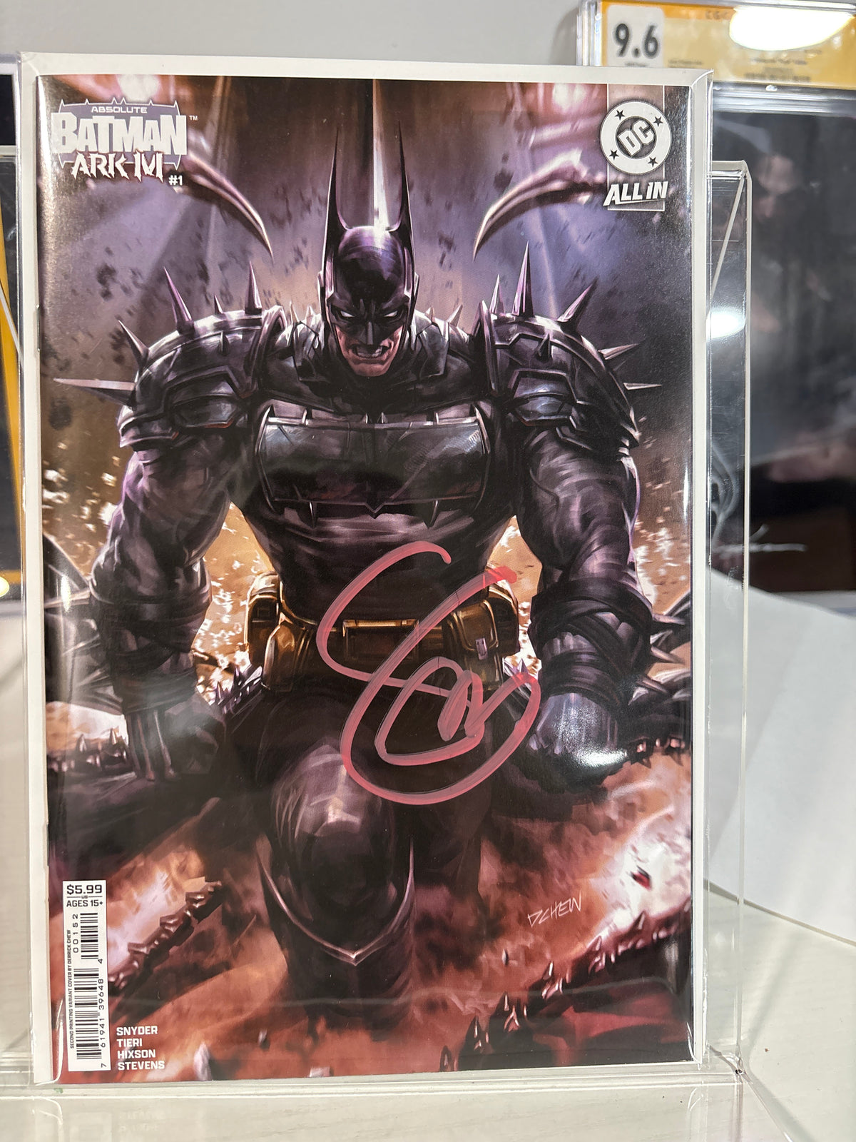 Absolute Batman Ark-M #1 1st Print Steve Skroce Variant Signed Scott Snyder + COA