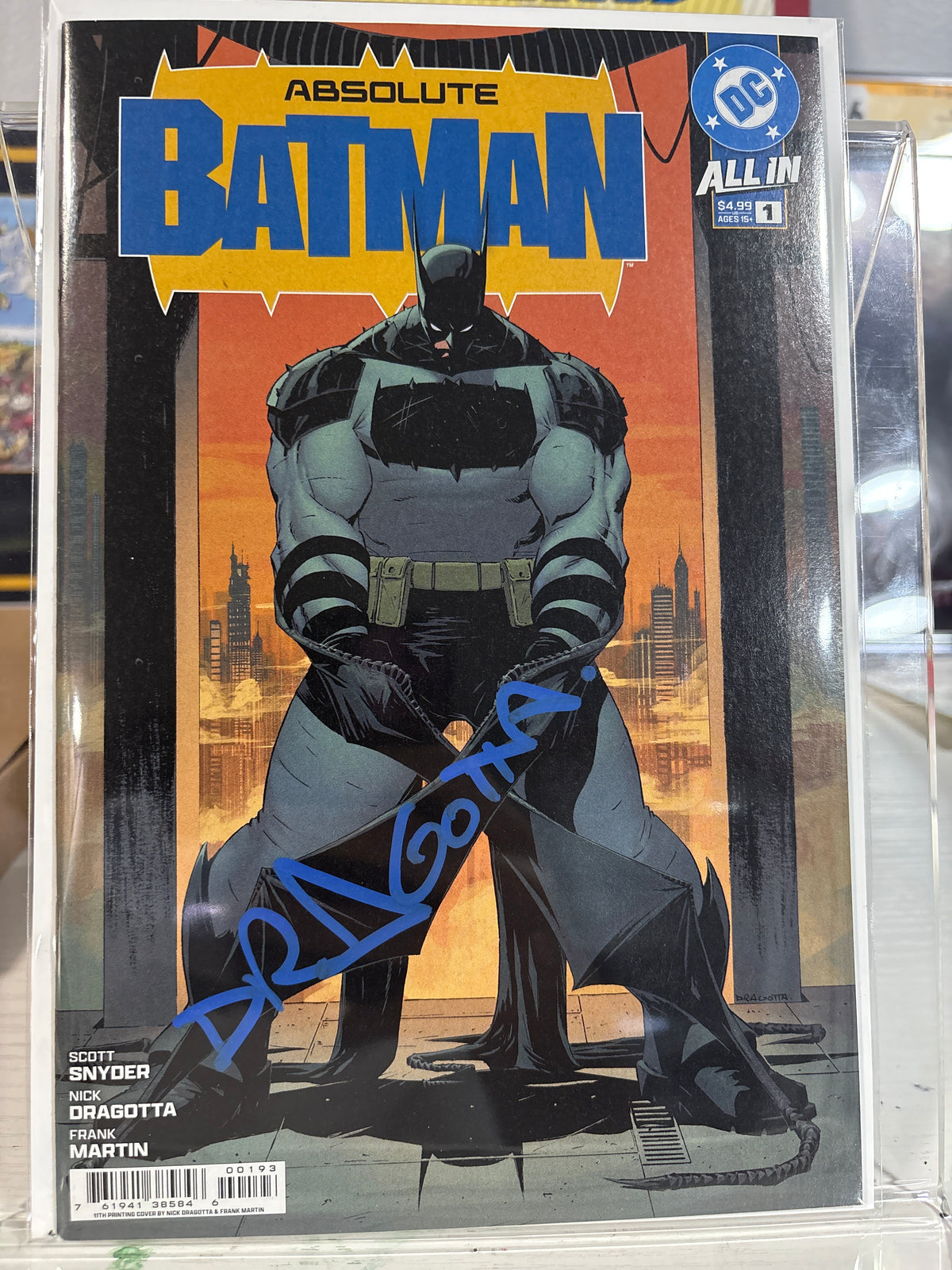 Absolute Batman #1 11th Print – Signed by Nick Dragotta