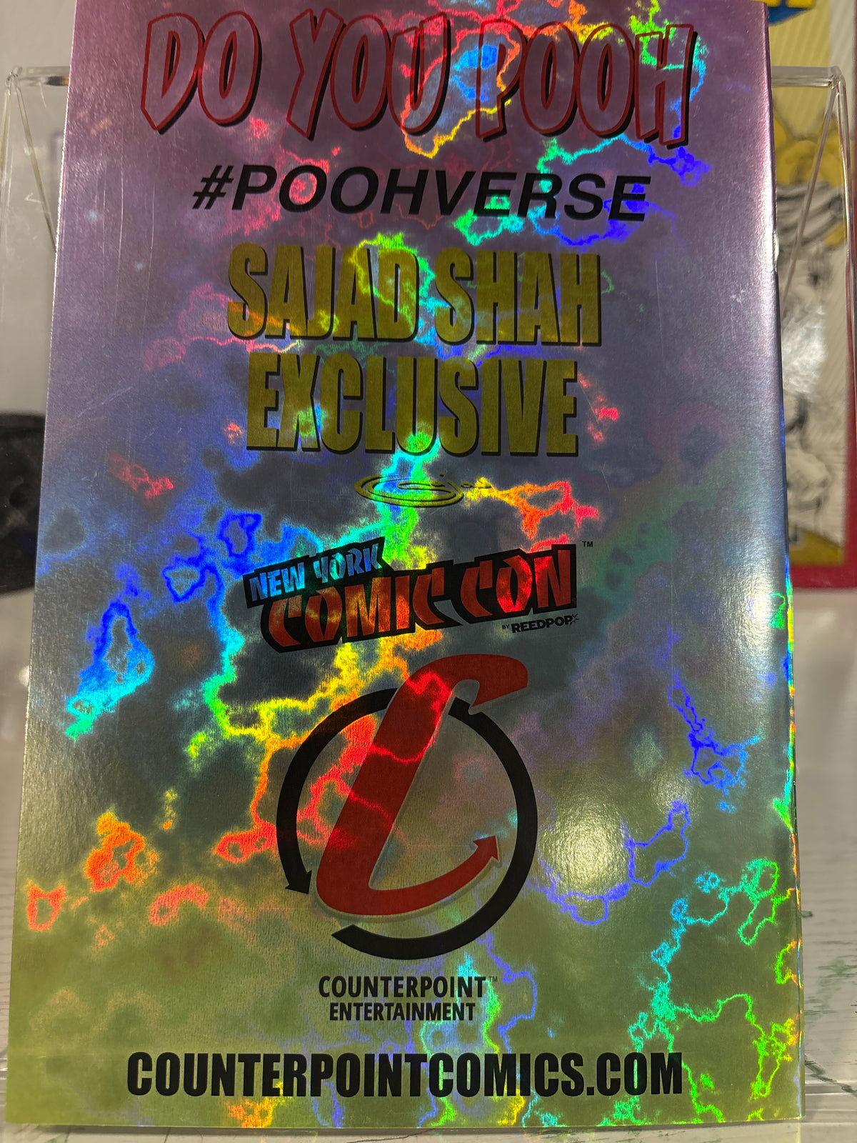 Do You Pooh? Sajad Shah Magma Foil AP1 Signed Shah & Marat Mychaels