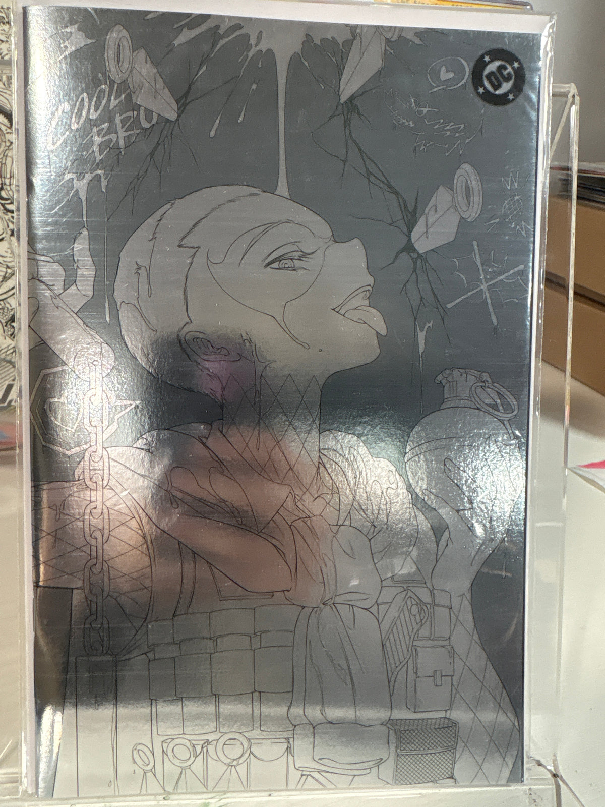 Absolute Batman #22 — Rachta Lin Virgin Line Art Foil