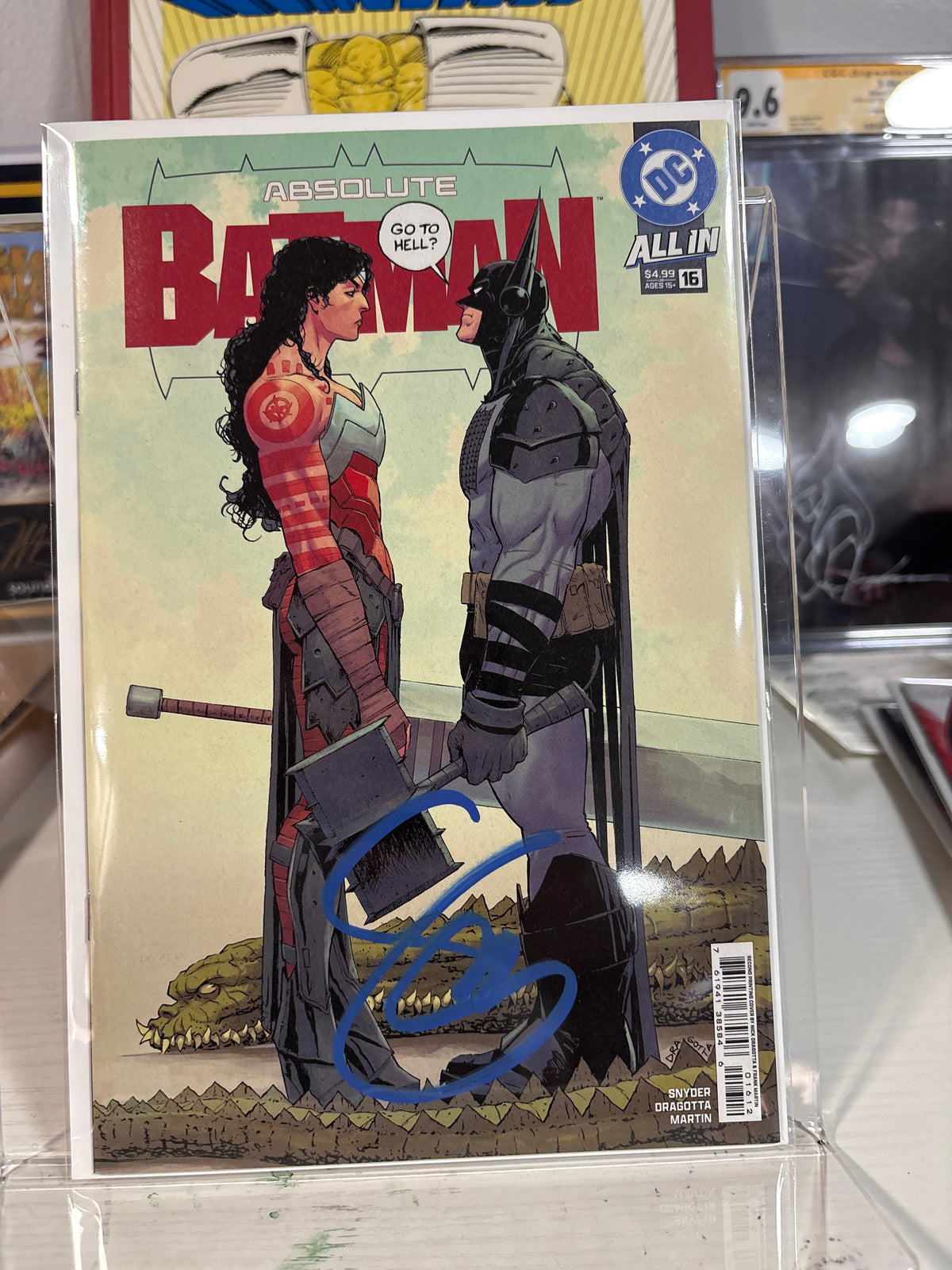 Absolute Batman #16 2nd Print Nick Dragotta Cover – Signed by Nick Dragotta