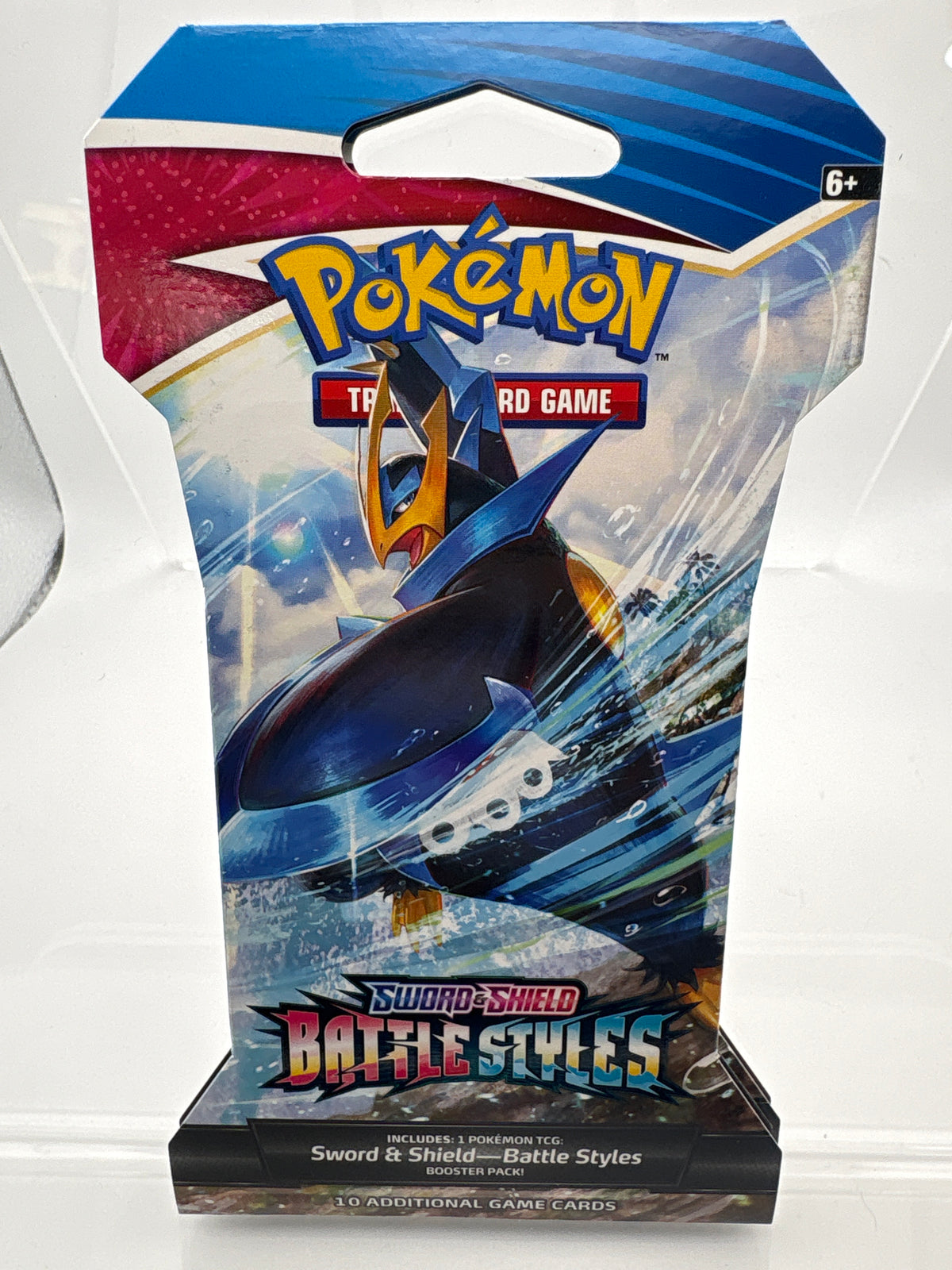 Pokémon TCG Sword & Shield Battle Styles Sleeved Booster Pack – Factory Sealed – English