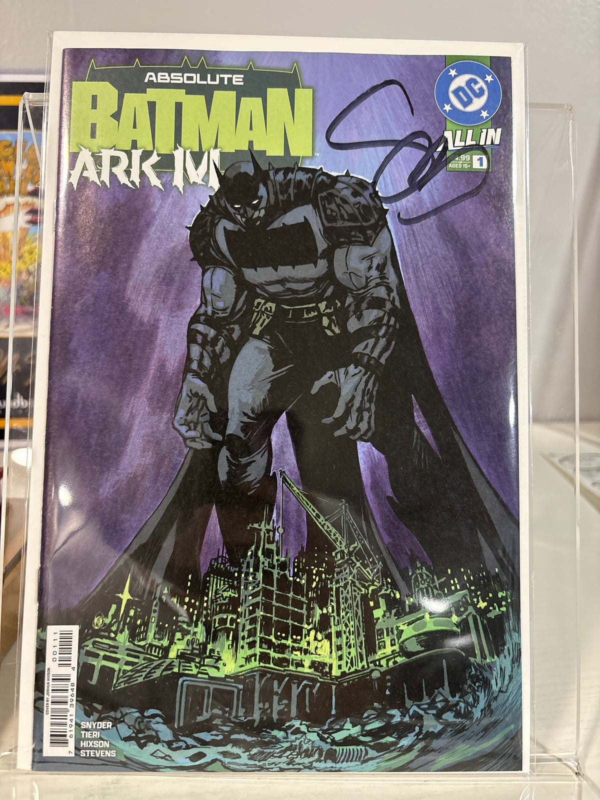 Absolute Batman: Ark-M #1 Cover A Signed Scott Snyder + COA DC Comics 2026