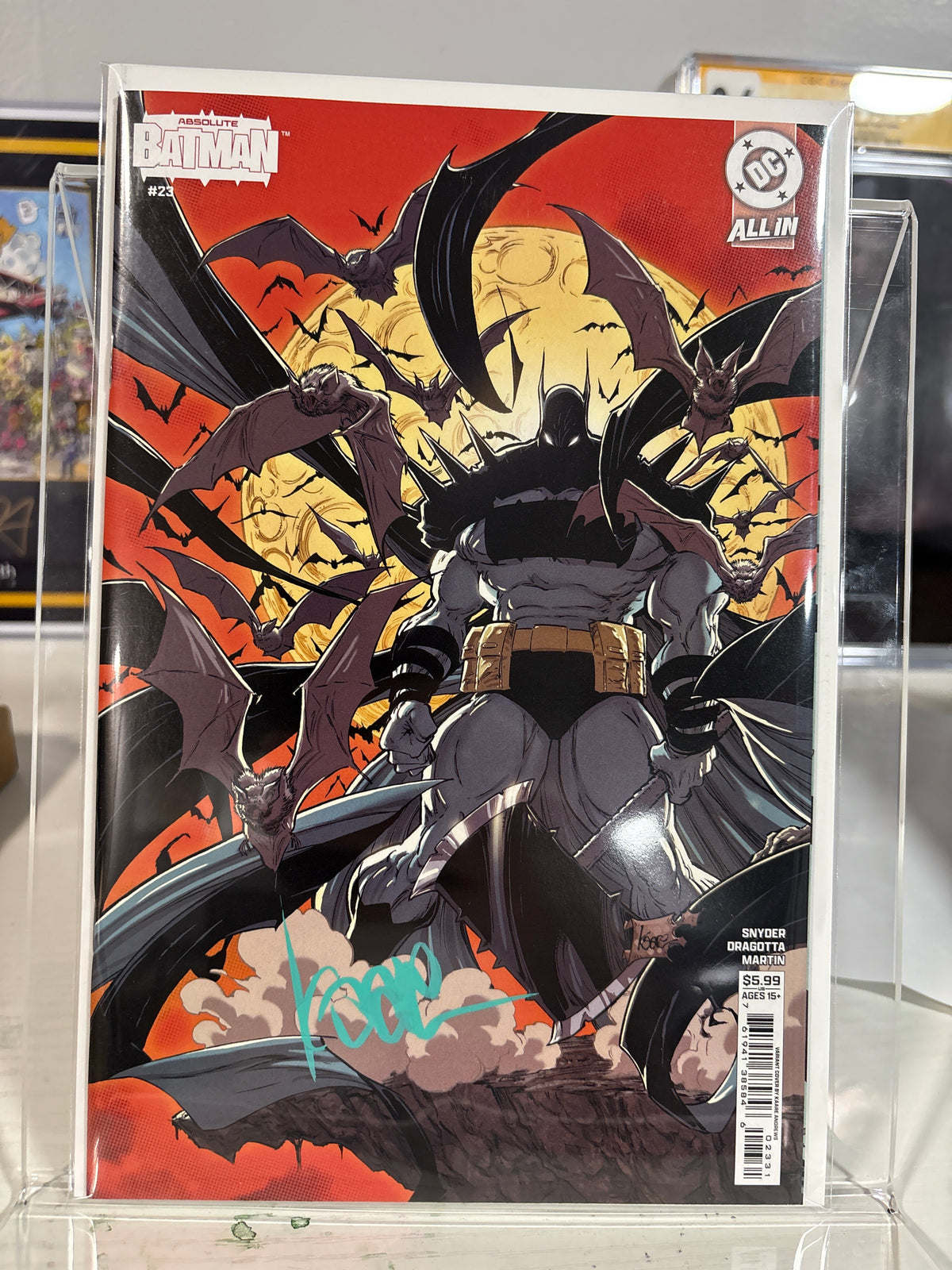 Absolute Batman #23 1st Print Kaare Andrews Variant Signed Andrews