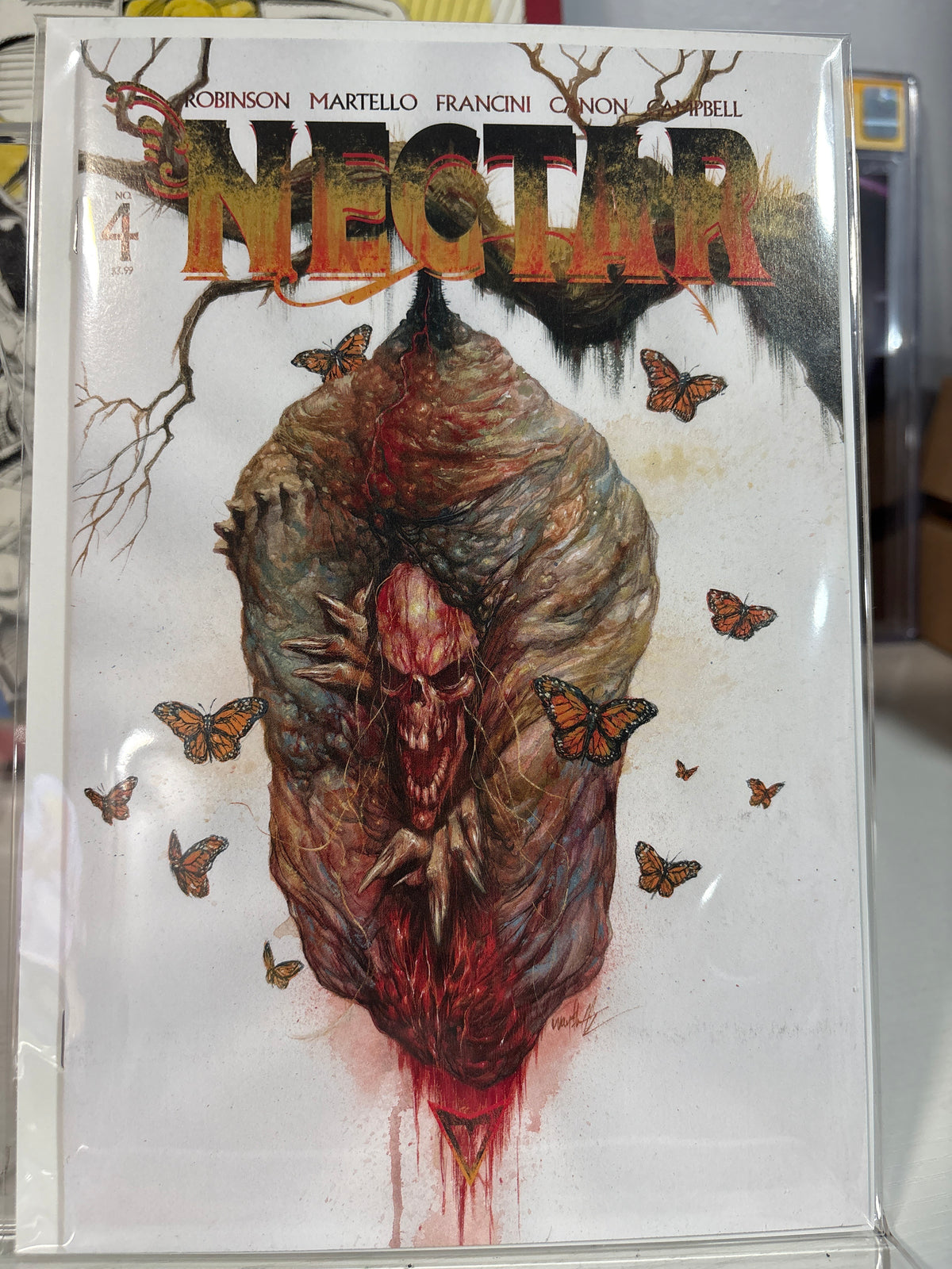 Nectar #4 – Jonathan Wayshak 1:10 Incentive Variant Cover B – Vault Comics 2026